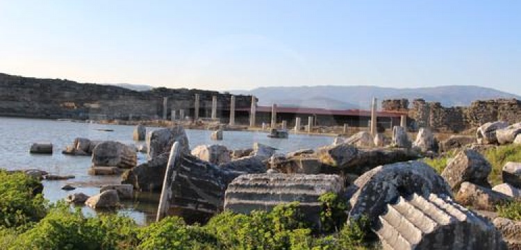Magnesia antik kentini yine su bastı