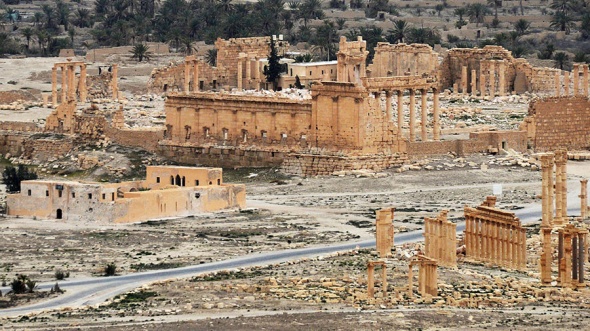 IŞID'den sonra Palmira antik şehri