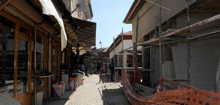 Konya Akşehir Arasta Çarşısı restore ediliyor