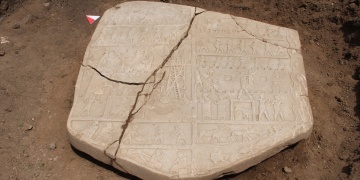 Elazığda tarihi rölyef bulundu
