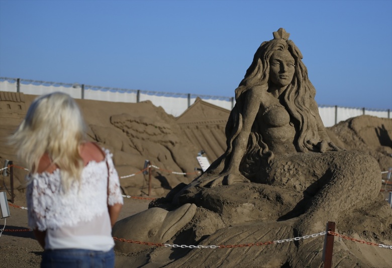 10. Uluslararası Kum Heykel Festivali teması: Mitoloji