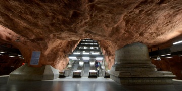 Avrupanın en uzun sanat galerisi: Stockholm Metrosu