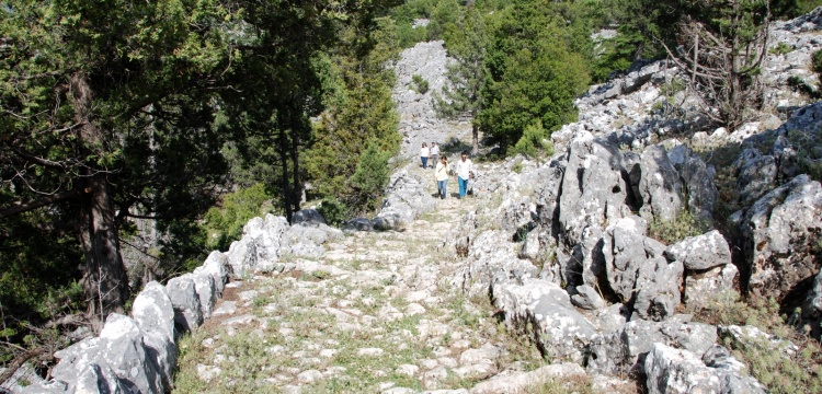 Antalya'da bulunan antik yol restore edilecek