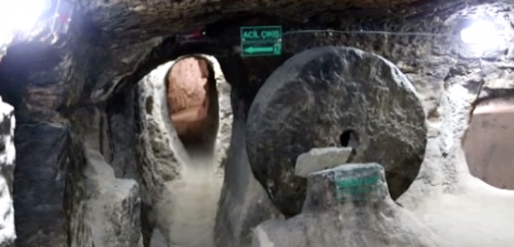 Aksaray'da 7 katlı yeraltı şehri restore edildi