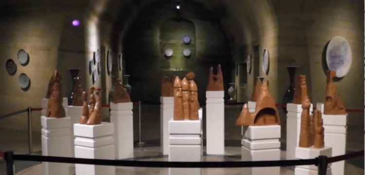 Nevşehir Yer altı müzesinde seramik tarihi sergileniyor