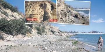Keşfedilen antik liman moloza gömüldü!