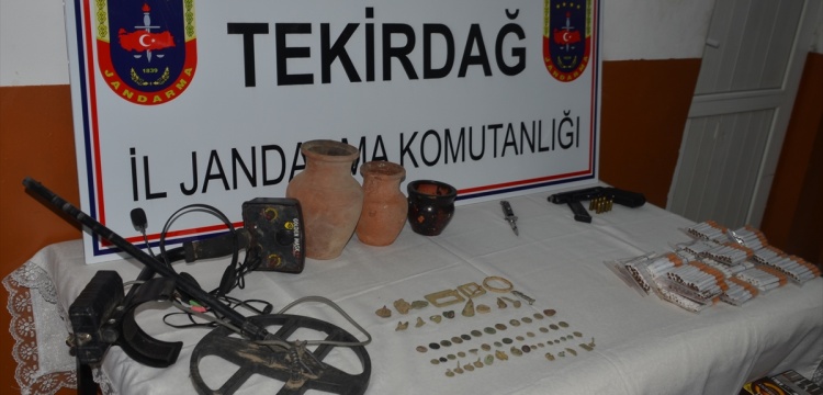 Tekirdağ'da tarihi eser operasyonu