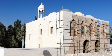 Şanlıurfa Çarmelik Kervansarayında restore ediliyor