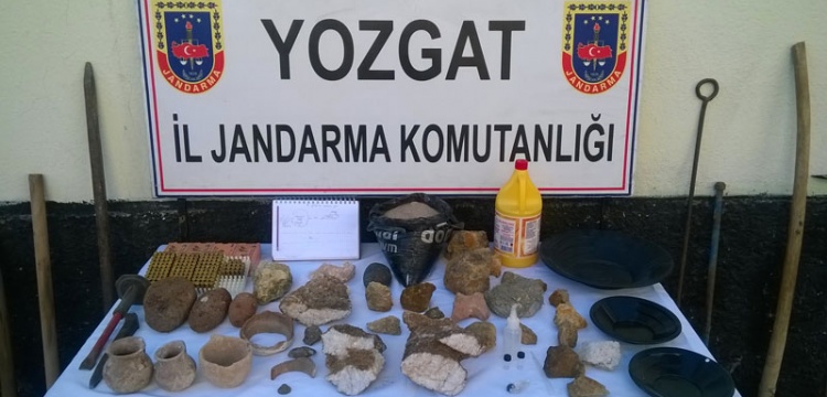 Yozgat'ta tarihi eser kaçakçılığı