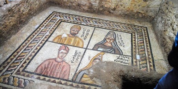 Şanlıurfada tarihi mozaikler gün yüzüne çıkarılıyor