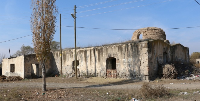 Iğdırda Tarihi hamam göçü önlemek isteyen köylülere umut oldu