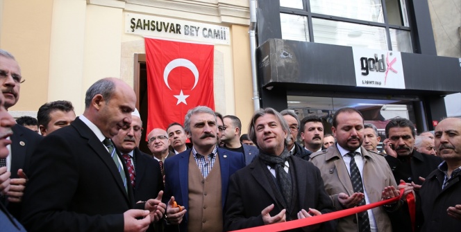 Beyoğlu Şahsuvar Bey Camisi Restore Edildi