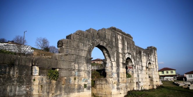 Düzce Prusias ad Hypium Antik Kentine arkeopark