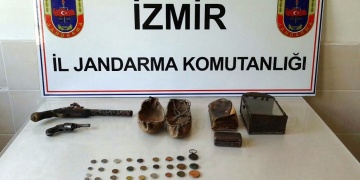 İzmirde tarihi eser operasyonu