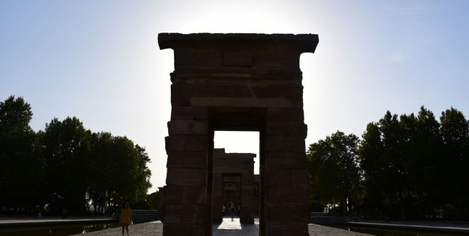 Debod tapnağı Madrid