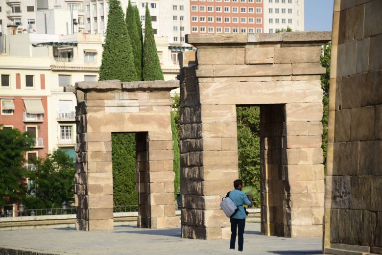 Debod tapnağı Madrid