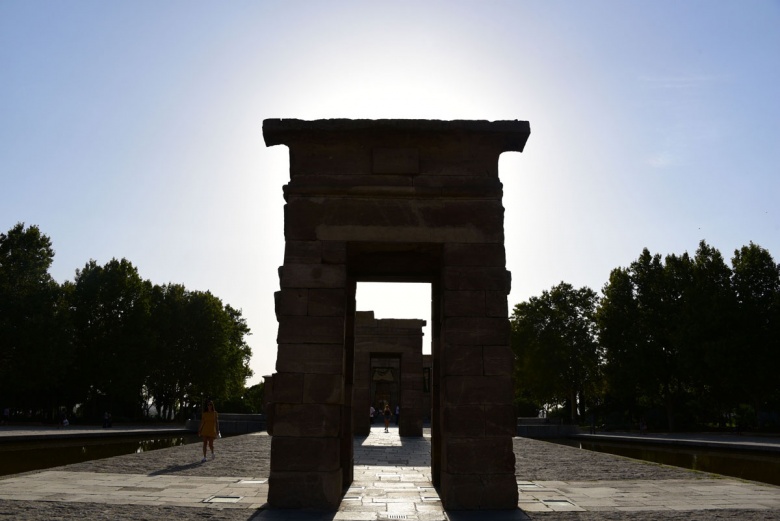 Debod tapnağı Madrid