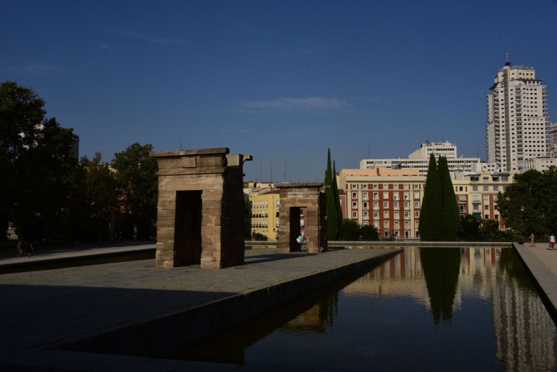 Debod tapnağı Madrid