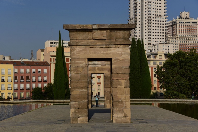 Debod tapnağı Madrid