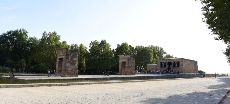 Debod tapnağı Madrid