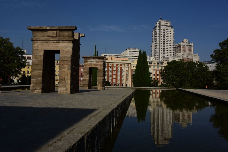 Debod tapnağı Madrid