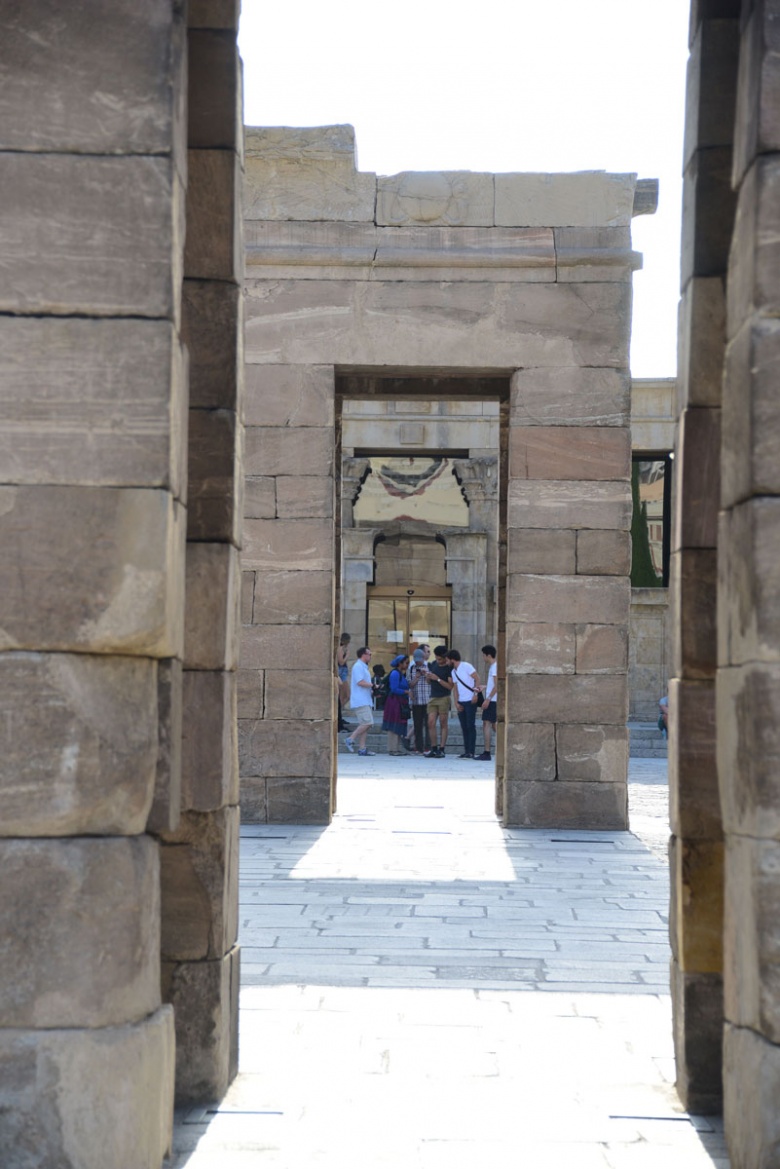 Debod tapnağı Madrid