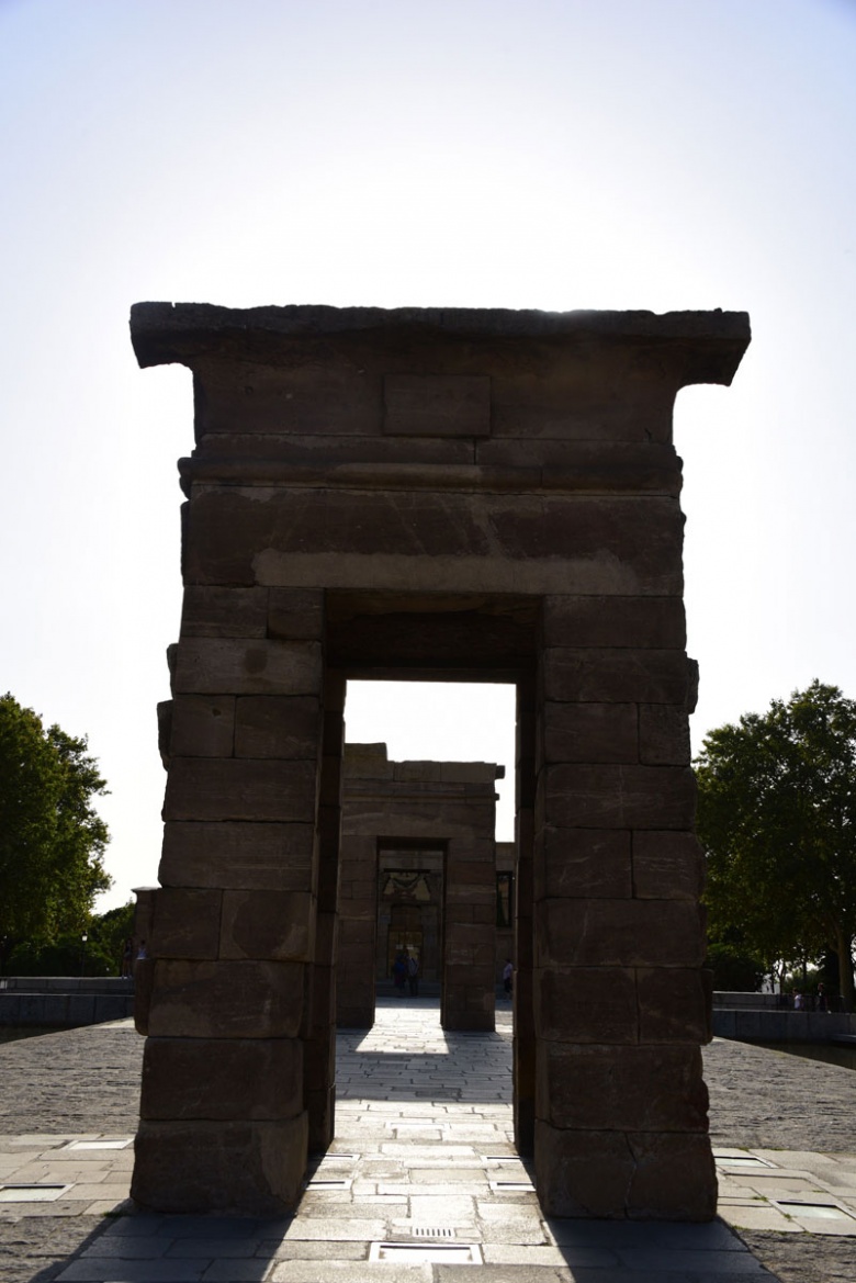 Debod tapnağı Madrid