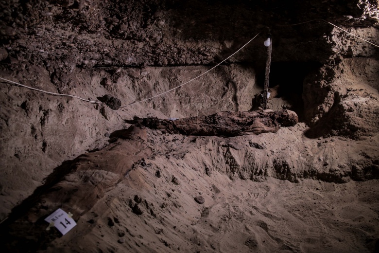 Mısır'da mumya mezarlığı bulundu