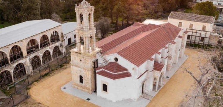 Ayios Pantelemionas Manastırı restore edildi