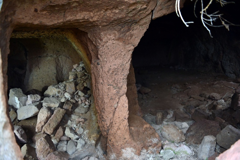 Kayseri'de 52 odalı yeraltı şehri bulundu