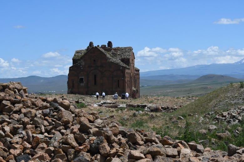 Kars'ın Ani Harabelerine havadan bakış