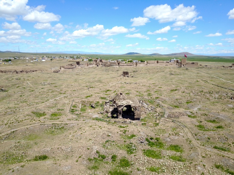 Kars'ın Ani Harabelerine havadan bakış