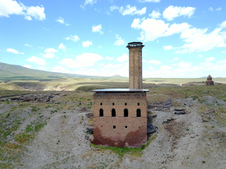 Kars'ın Ani Harabelerine havadan bakış