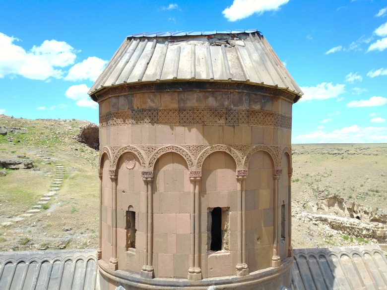 Kars'ın Ani Harabelerine havadan bakış