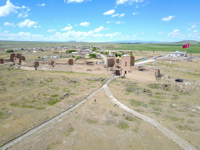 Kars'ın Ani Harabelerine havadan bakış