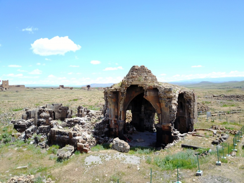 Kars'ın Ani Harabelerine havadan bakış