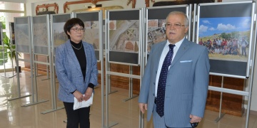 Japon arkeolog Dr. Masako Omura resim sergisi açtı