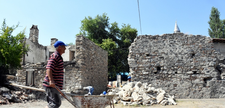 Beylikler Hamamı'nda arkeoloji kazıları bitti restorasyon başladı