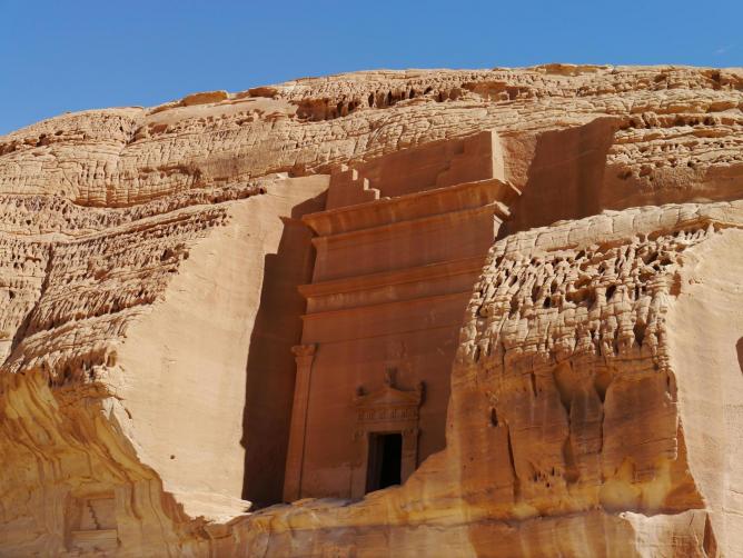 Suudi Arabistan'ın saklı şehri: Mada'in Saleh