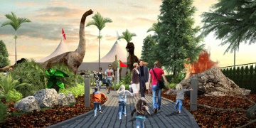 Evrensel Çocuk Müzesinde paleontoloji adası hazır