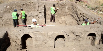 Harputun tarihi mahallesi için arkeoloji kazıları