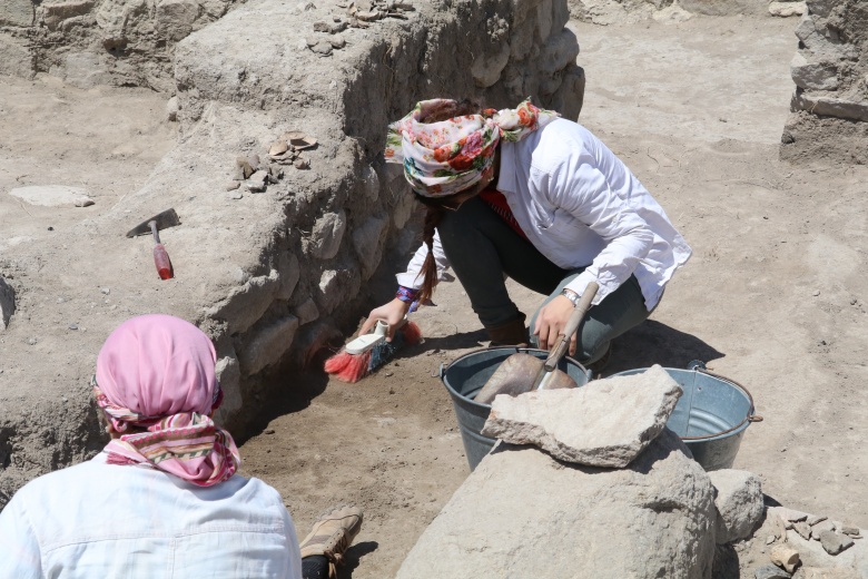 Çadır Höyük'te kazı aşırı hassasiyet istiyor