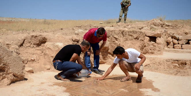 Kiliste şapel ve mozaik bulundu