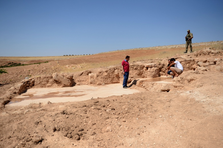 Kilis'te şapel ve mozaik bulundu