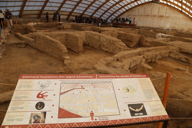 Savaş görmeyen tarihi şehir: Çatalhöyük