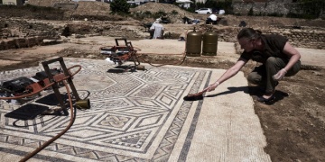 Bir Pompei de Fransada tesadüfen keşfedildi