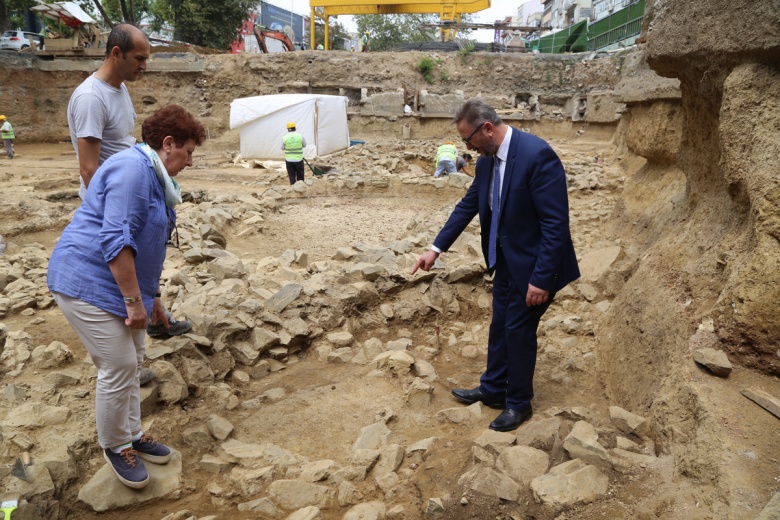 Beşiktaş arkeoloji kazıları sürüyor