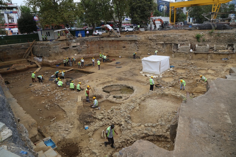 Beşiktaş arkeoloji kazıları sürüyor