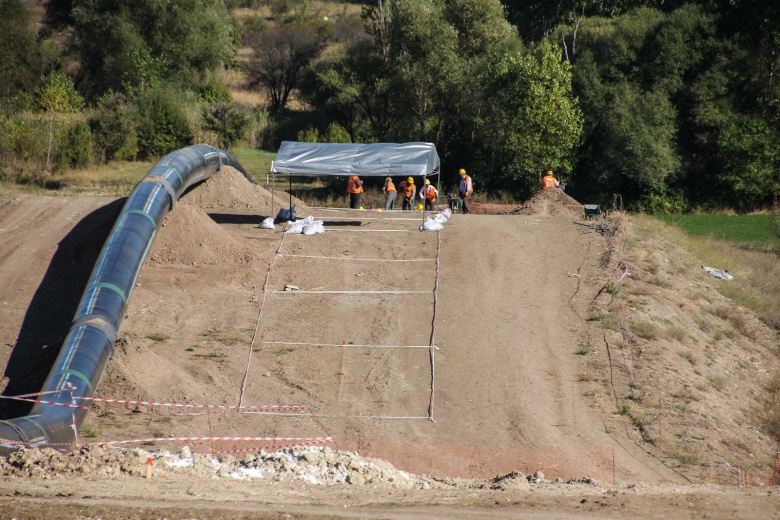 TANAP Boru hattına Roma Mezarları bulundu
