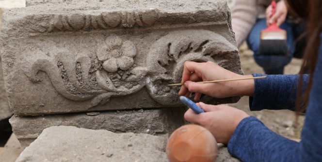 Stratonikeia Antik Kenti taş hastanesi